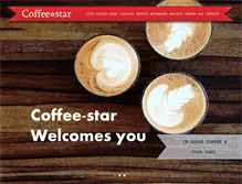 Tablet Screenshot of coffee-star.nl